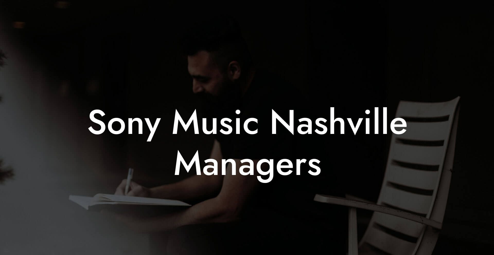 Sony Music Nashville Managers