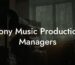 Sony Music Production Managers