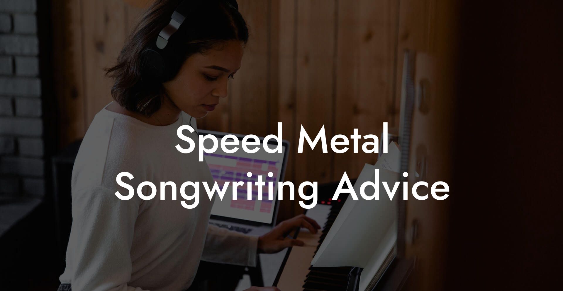 Speed Metal Songwriting Advice