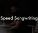 speed songwriting lyric assistant