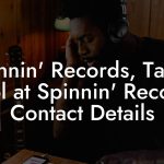 Spinnin' Records, Talent Pool at Spinnin' Records Contact Details
