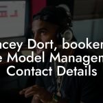 Stacey Dort, booker at Elite Model Management Contact Details