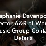 Stephanie Davenport, Director A&R at Warner Music Group Contact Details
