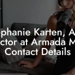 Stephanie Karten, A&R Director at Armada Music Contact Details
