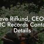 Steve Rifkind, CEO at SRC Records Contact Details