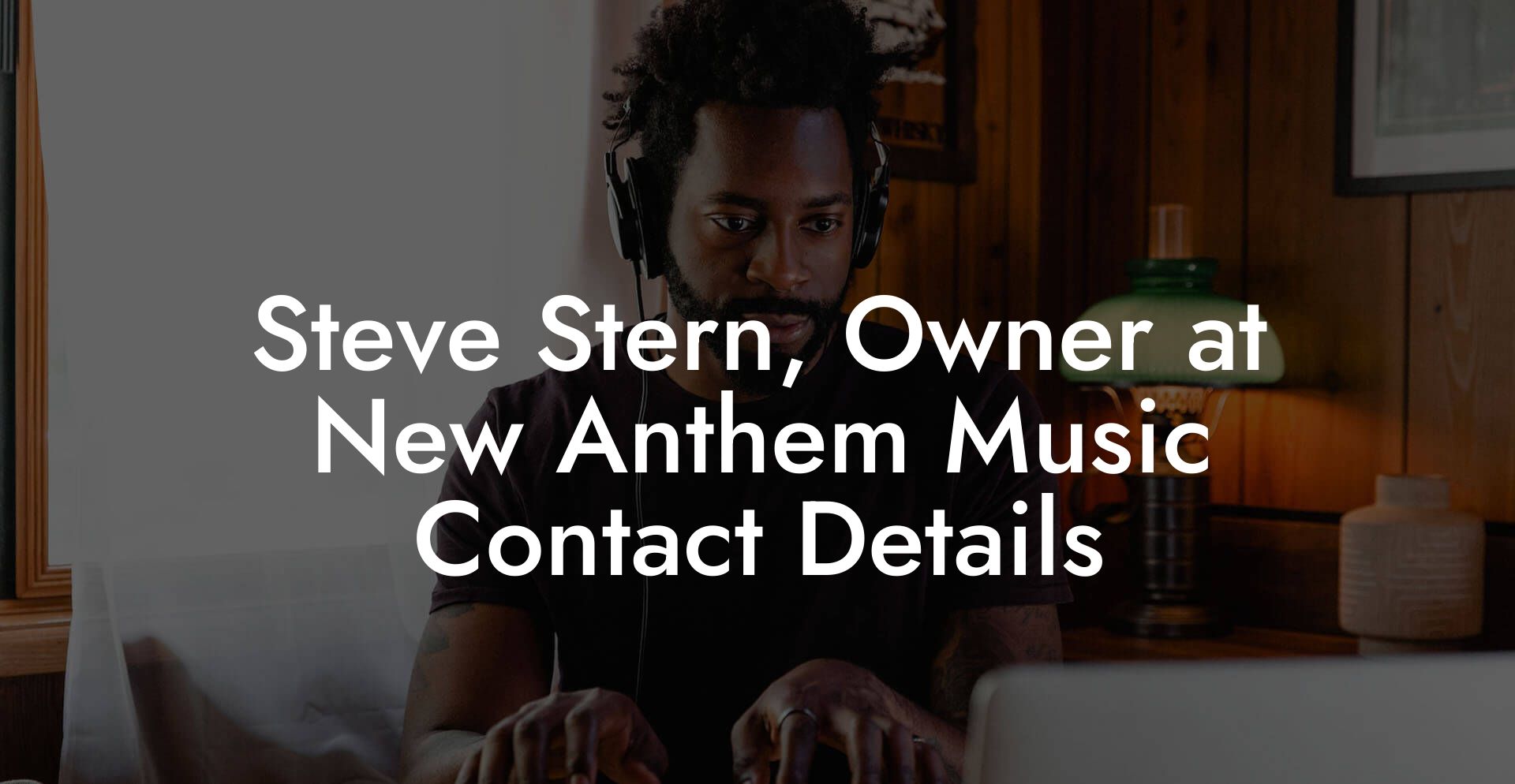 Steve Stern, Owner at New Anthem Music Contact Details