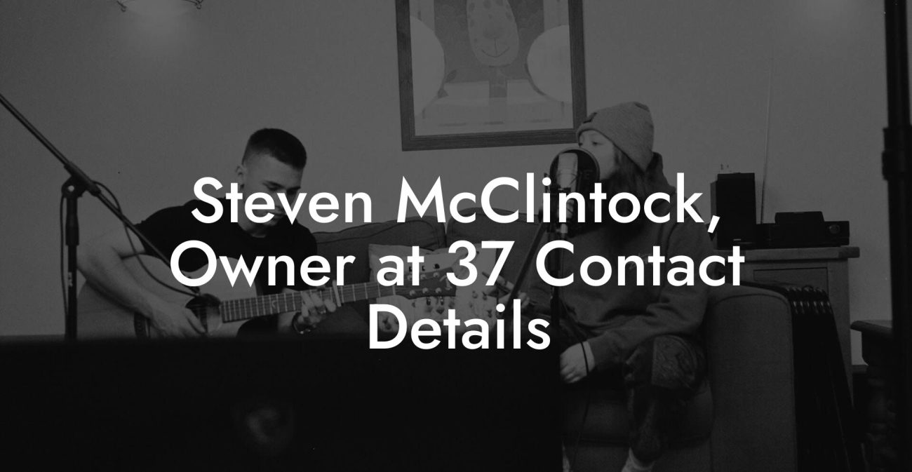 Steven McClintock, Owner at 37 Contact Details