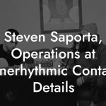 Steven Saporta, Operations at Innerhythmic Contact Details