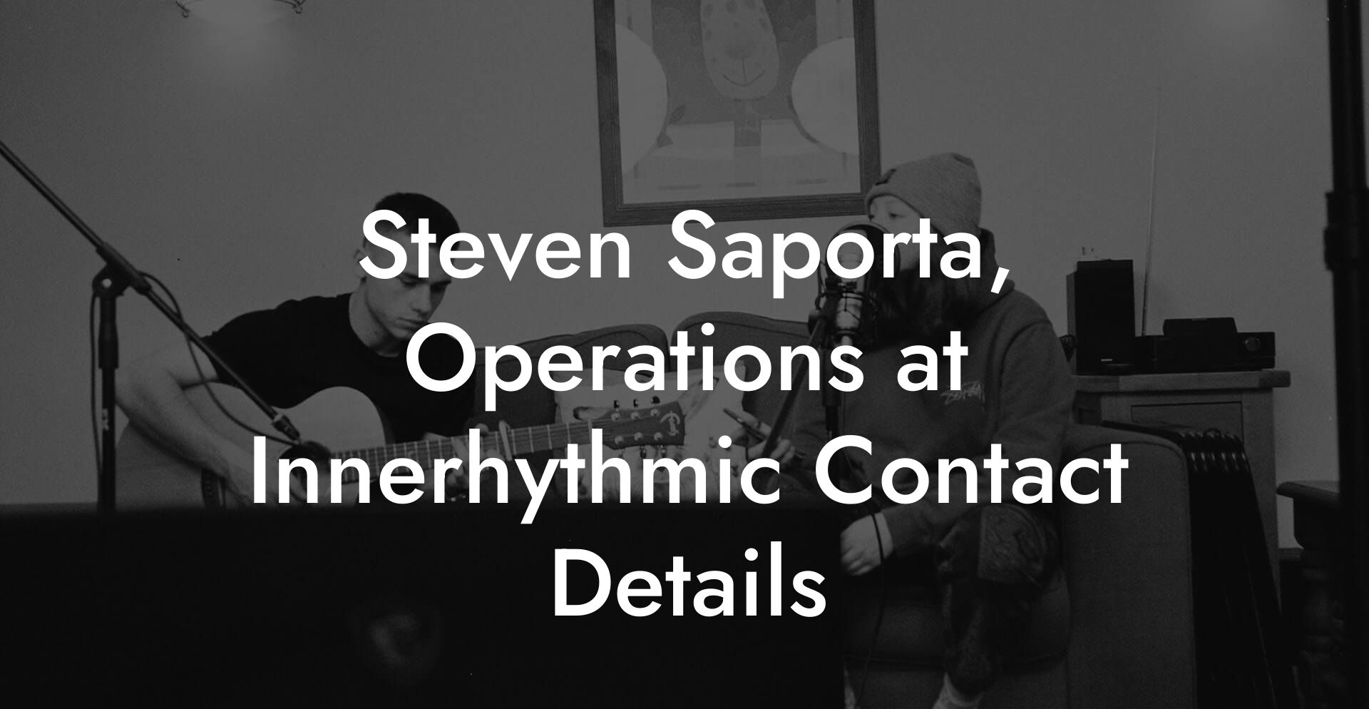 Steven Saporta, Operations at Innerhythmic Contact Details