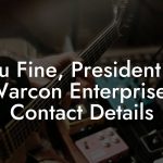 Stu Fine, President at Warcon Enterprises Contact Details