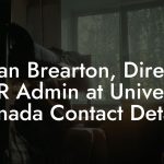 Susan Brearton, Director A&R Admin at Universal Canada Contact Details