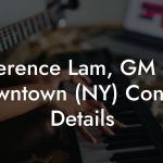 Terence Lam, GM at Downtown (NY) Contact Details