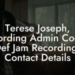 Terese Joseph, Recording Admin Coor at Def Jam Recordings Contact Details