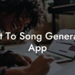 text to song generator app lyric assistant
