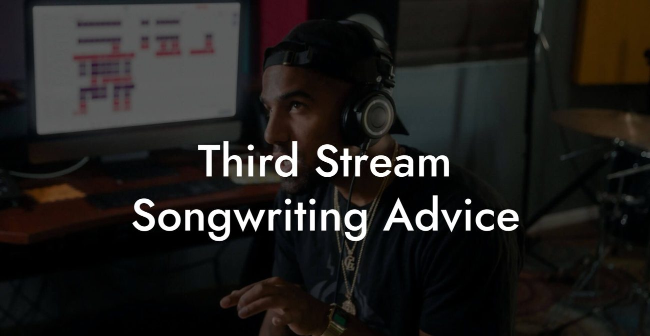 Third Stream Songwriting Advice