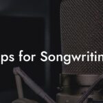 tips for songwriting lyric assistant