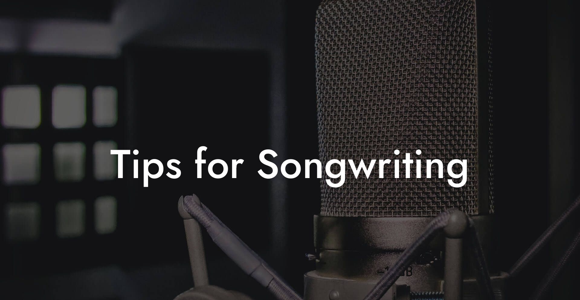 tips for songwriting lyric assistant