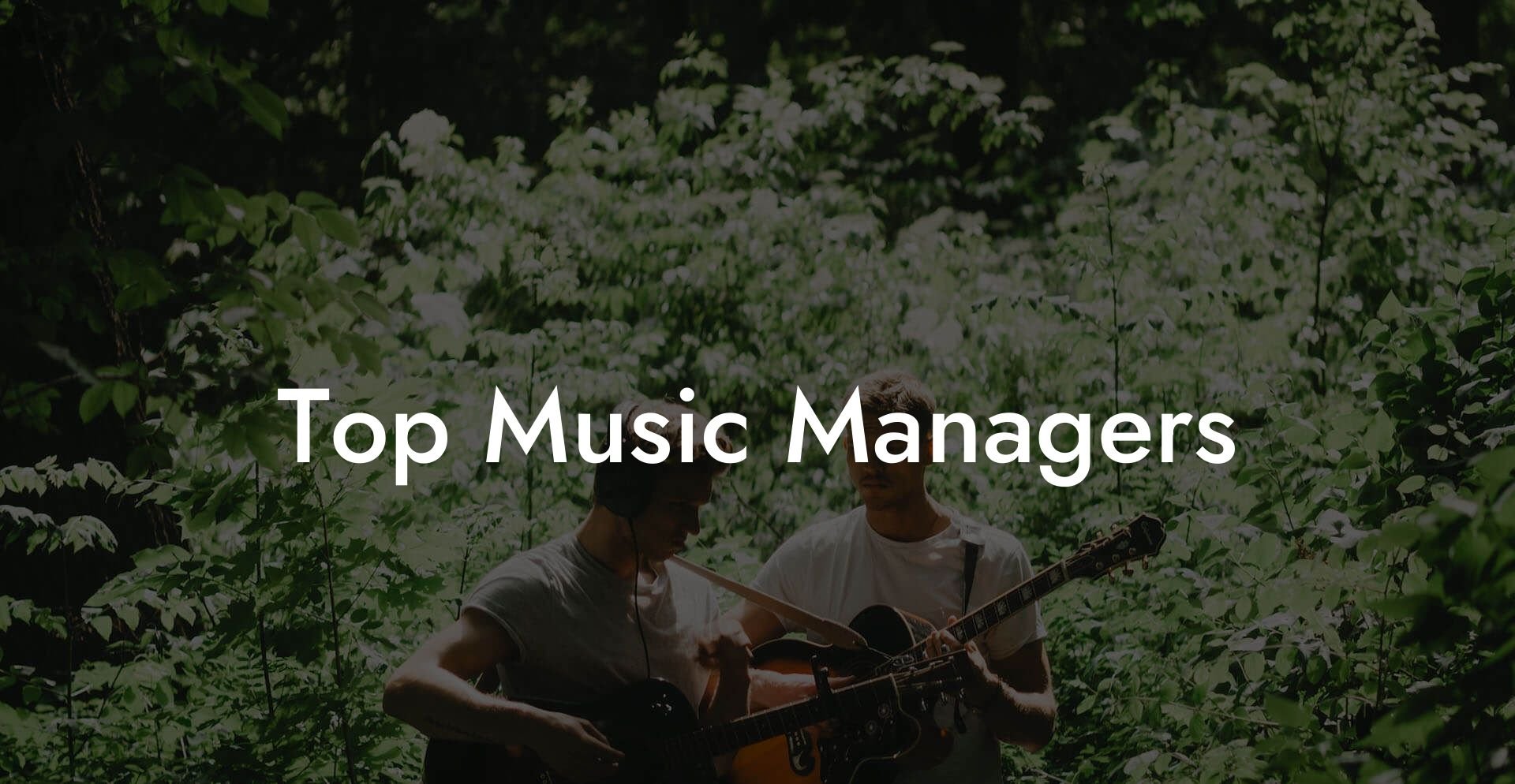 Top Music Managers
