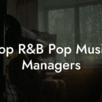 Top R&B Pop Music Managers