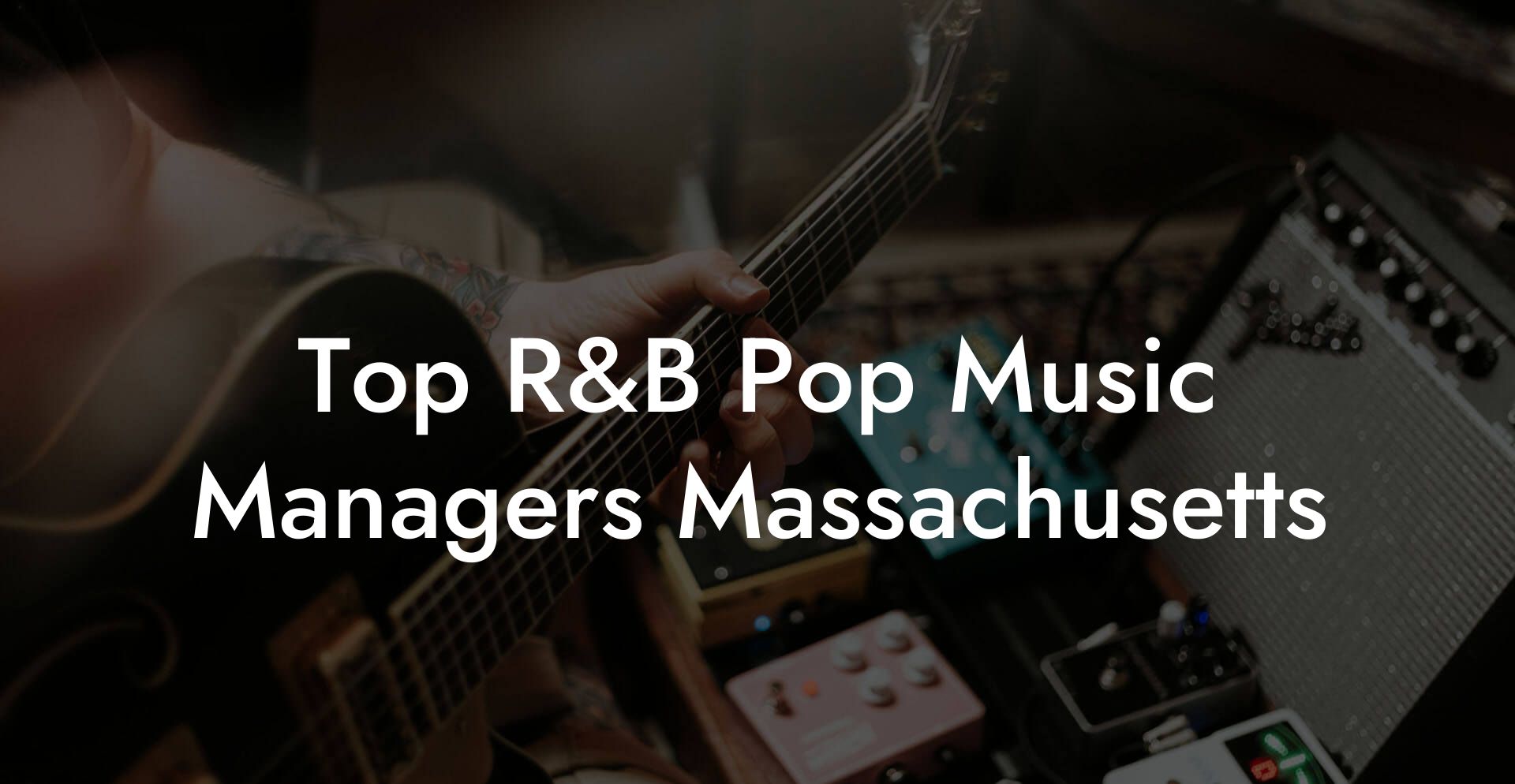 Top R&B Pop Music Managers Massachusetts