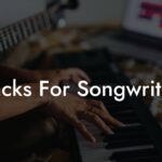 tracks for songwriters lyric assistant
