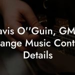 Travis O''Guin, GM at Strange Music Contact Details