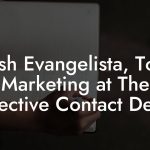 Trish Evangelista, Tour Marketing at The Collective Contact Details
