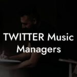 TWITTER Music Managers
