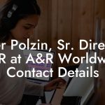 Tyler Polzin, Sr. Director A&R at A&R Worldwide Contact Details
