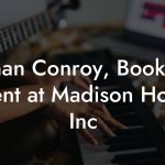 Tynan Conroy, Booking Agent at Madison House Inc