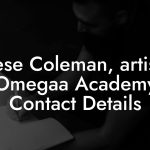 Tyrese Coleman, artist at Omegaa Academy Contact Details