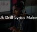 uk drill lyrics maker lyric assistant