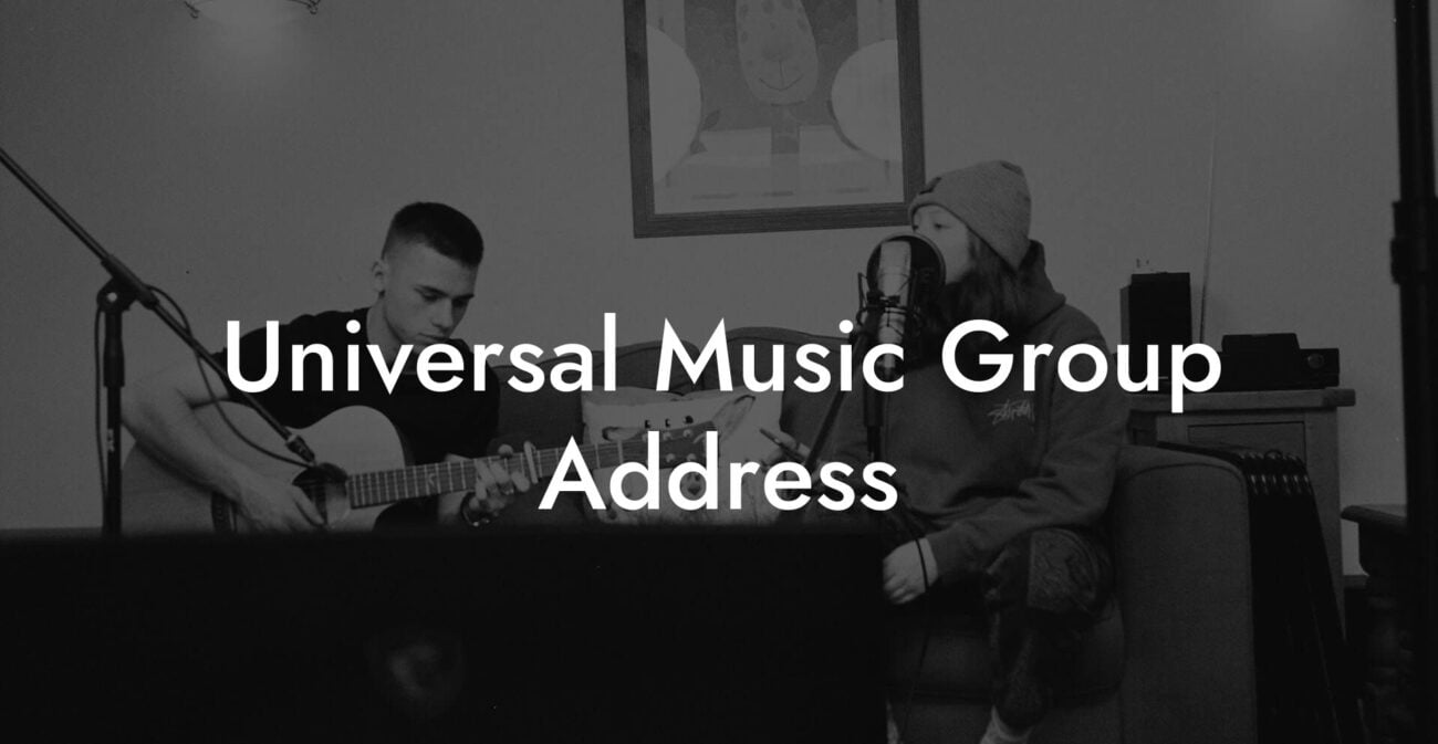 Universal Music Group Address