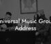 Universal Music Group Address