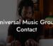 Universal Music Group Contact