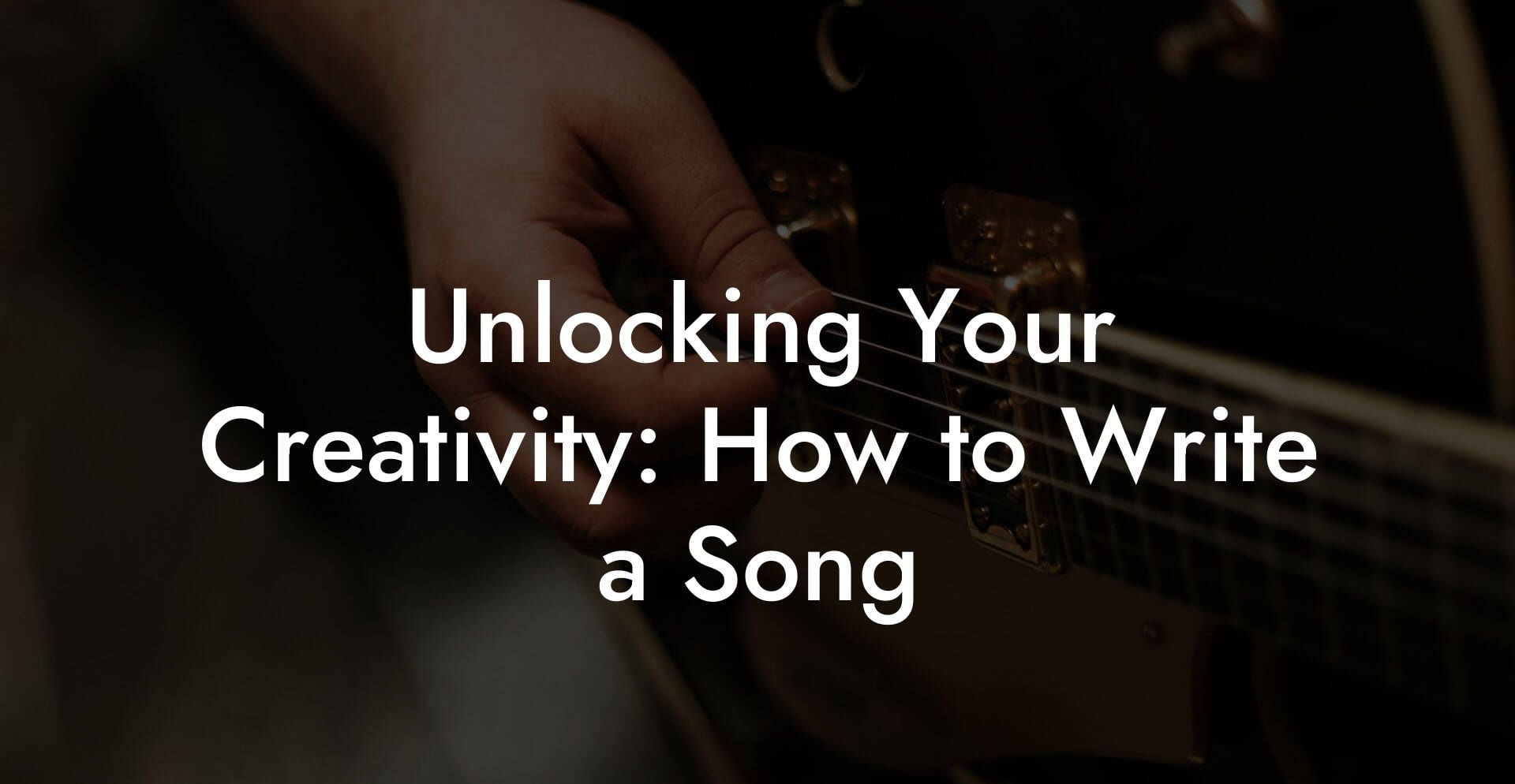 unlocking your creativity how to write a song lyric assistant