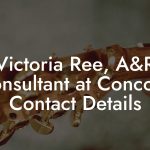 Victoria Ree, A&R Consultant at Concord Contact Details