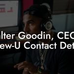 Walter Goodin, CEO at Screw-U Contact Details