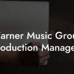 Warner Music Group Production Managers