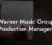 Warner Music Group Production Managers