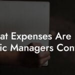 What Expenses Are in a Music Managers Contract