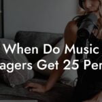 When Do Music Managers Get 25 Percent
