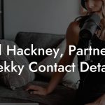 Will Hackney, Partner at Trekky Contact Details