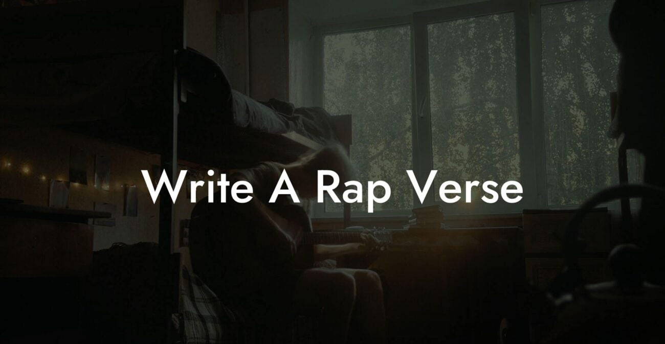 write a rap verse lyric assistant