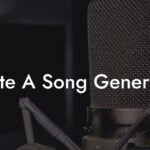 write a song generator lyric assistant
