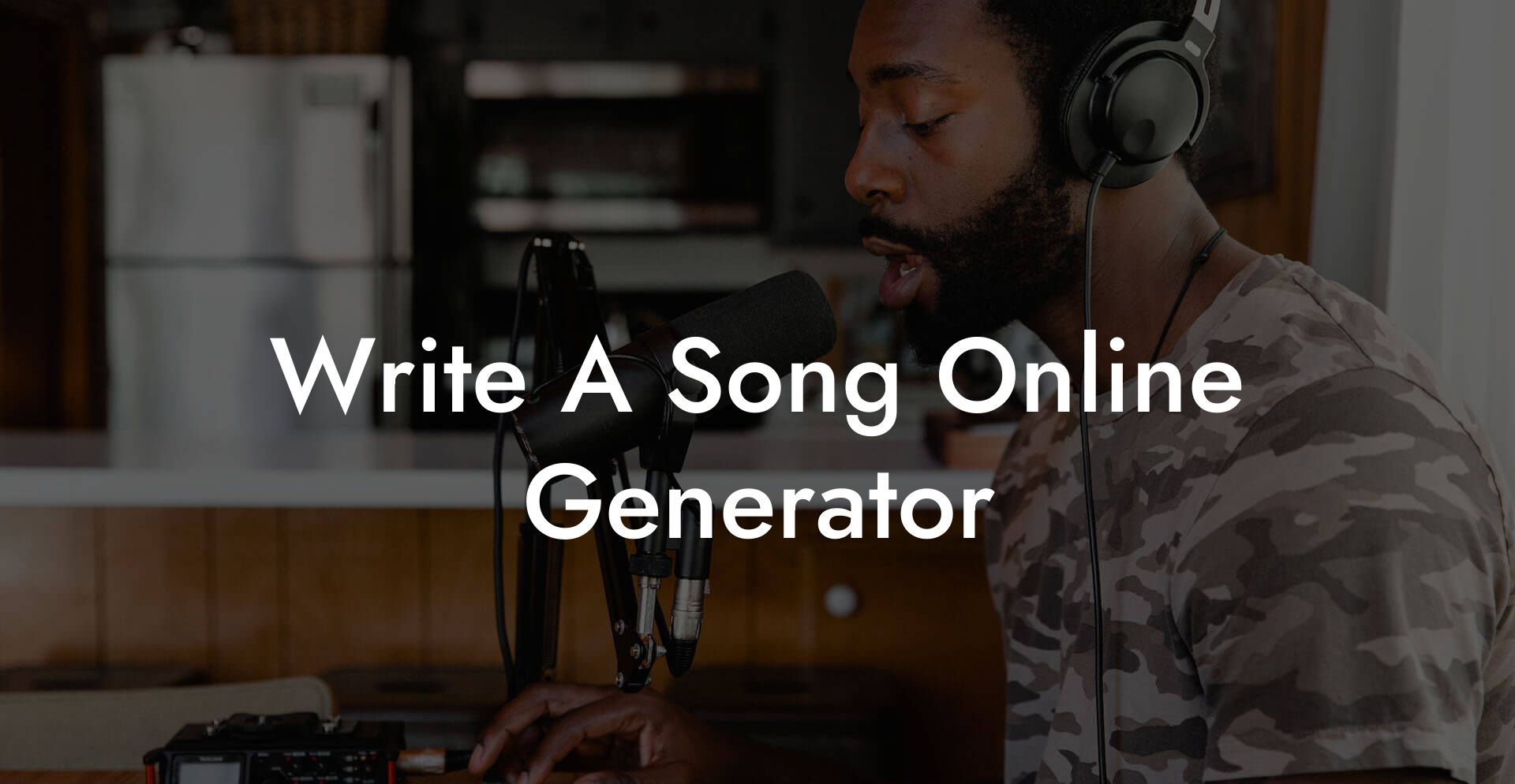 write a song online generator lyric assistant
