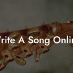 write a song online lyric assistant