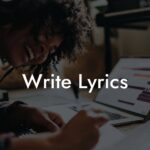 write lyrics lyric assistant