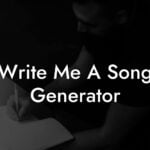 write me a song generator lyric assistant