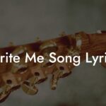 write me song lyrics lyric assistant